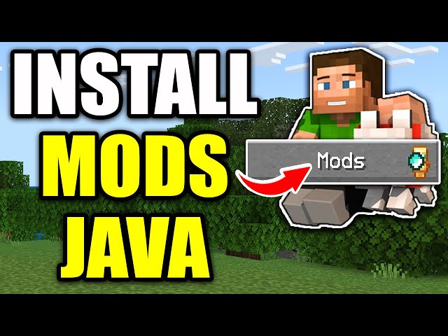 How to Install Mods in Minecraft Java Edition (Easy Guide!)