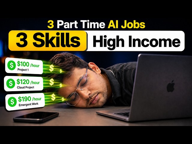 3 Skills to Earn Money as a Student 2026 🔥 | Hidden AI Part-Time Jobs