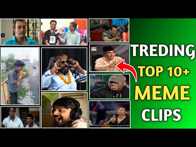Funny Meme Clips | Top 10+ Meme Clips | No Copyright Meme Download | Funny Memes | Memes