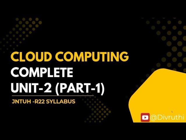 Cloud computing in telugu complete unit 2 | part 1 Cloud Deployment Models | r22 | jnuth | CC 