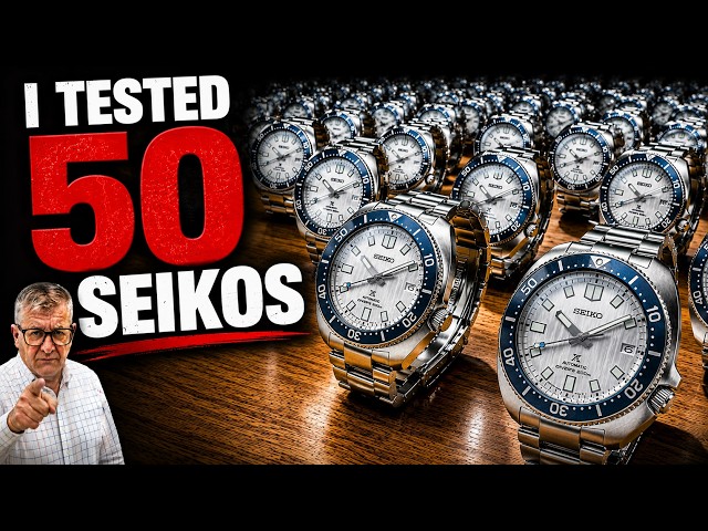 50 BRAND NEW SEIKO WATCHES TESTED | ARE THEY REALLY THAT BAD?
