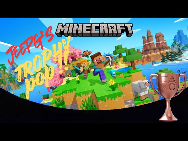 Trophy - PS5 - Minecraft - Sneak 100 (BRONZE) - JeePG's Streams