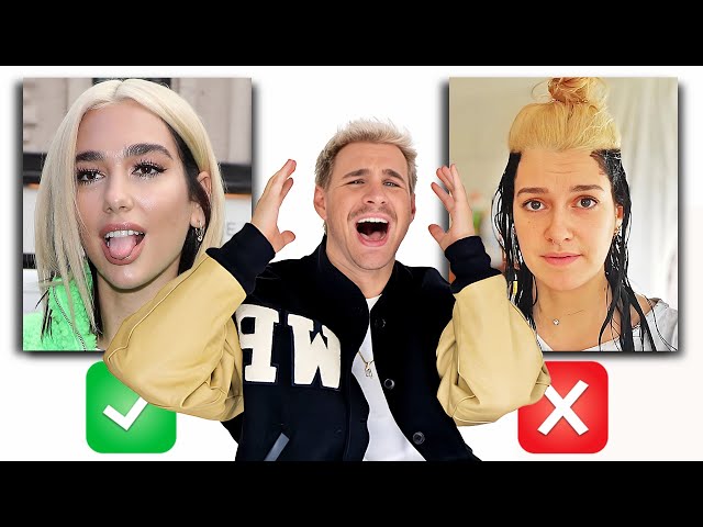 Hairdresser Reacts To Iconic Celebrity Hairstyle Recreations