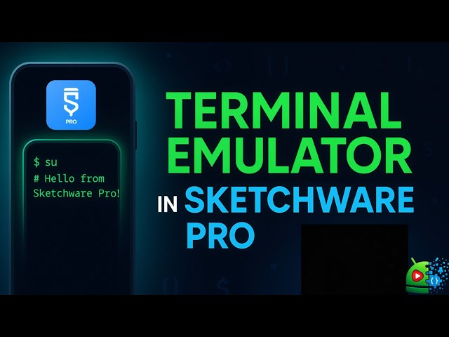 How to Create a Terminal Emulator in Sketchware Pro
