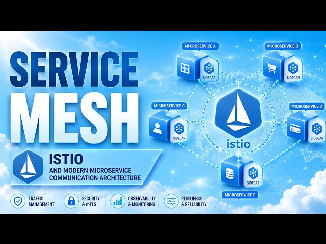 Service Mesh | Istio and Modern Microservice Communication Architecture | Uplatz