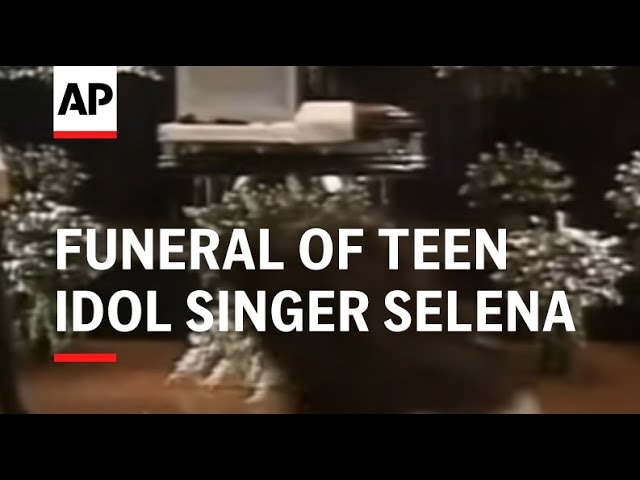 USA: TEXAS: FUNERAL OF TEEN IDOL SINGER SELENA  UPDATE