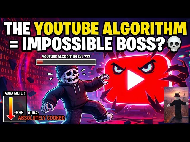 📺 THE YOUTUBE ALGORITHM Boss Fight: Small Creators are COOKED fr fr 💀📈📉 @MOSTuseles 