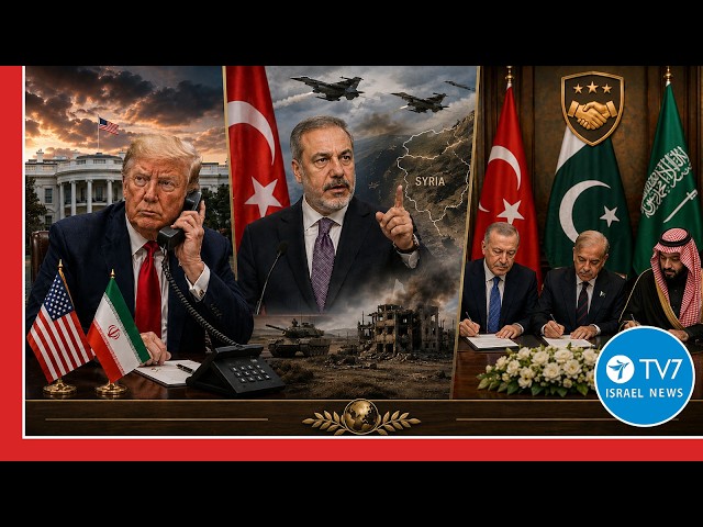 Trump: Iran talks going well; Turkey, Saudi, Pakistan sign defense pact TV7 Israel News - 7 Aug.