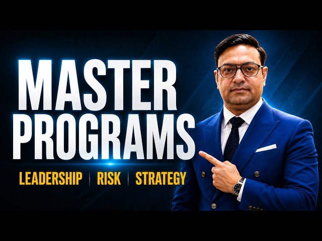 Leadership & Risk Management in Program Management | Complete Guide for PgMP & PMP