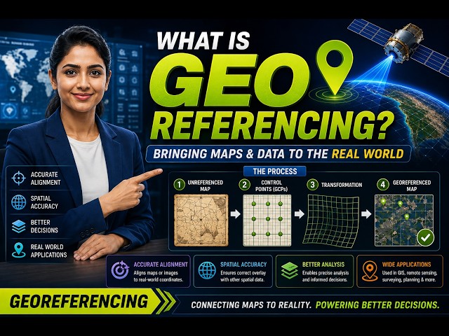 15. What is Geo referencing