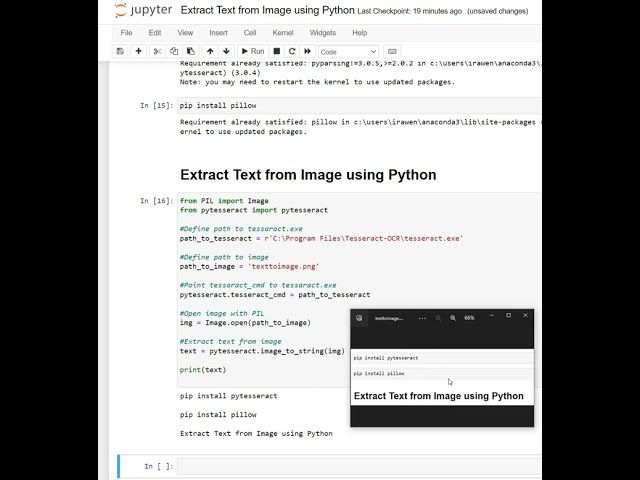 Day 94 : Extract Text from Image using Python