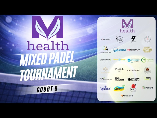 MV Health Mixed Padel Tournament: Court 8