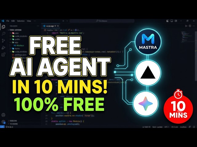 Build & Deploy a Custom AI Agent in 10 Mins (100% Free!)