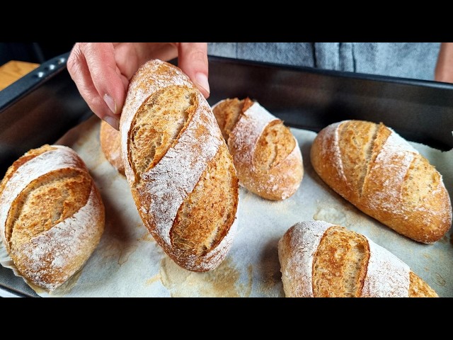 I don't buy bread anymore! The new perfect recipe for quick bread