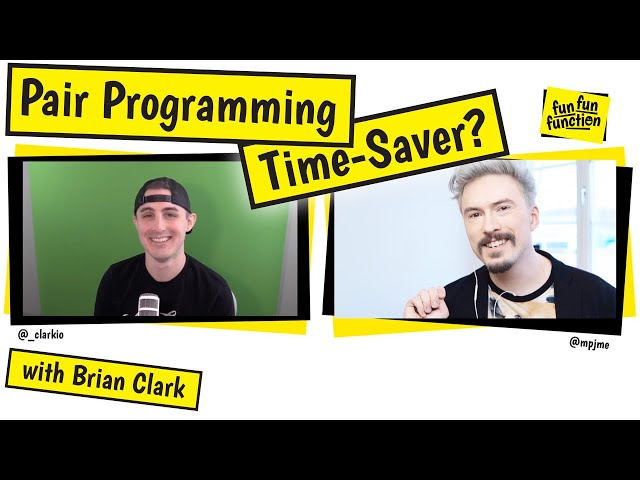 Does pair programming actually save time? (Brian Clark)