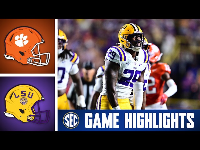 LSU Tigers vs. Clemson Tigers | Game Highlights | 2026 SEC Football