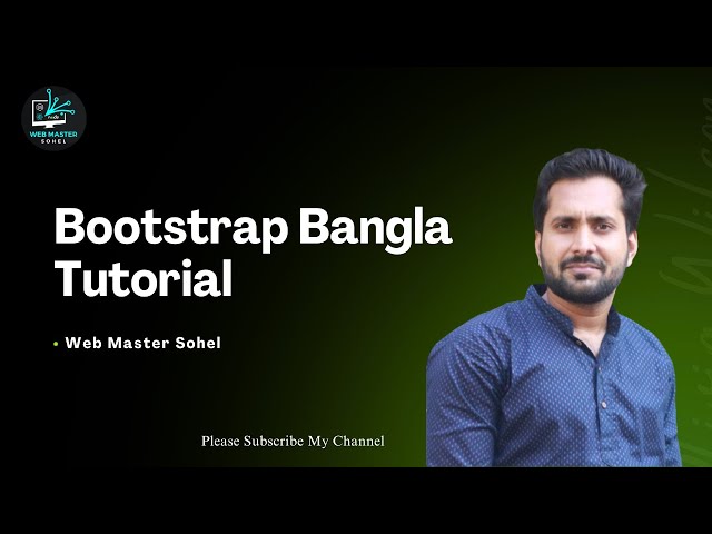 Bootstrap Button Tutorial Bangla Part -13