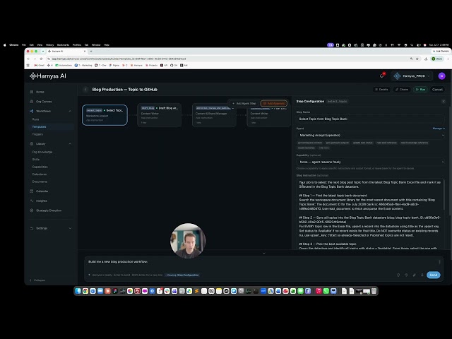 AI Blog Writer Automation: Full Workflow Build From Scratch (Harnyss.ai Demo)