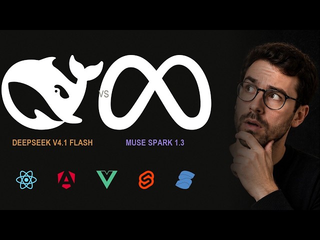 Muse Spark 1.3 vs DeepSeek V4.1 Flash: 5 Challenging SaaS Builds, 5 JS Frameworks