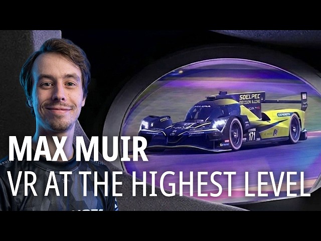 Top 1% iRacing Pro Explains Why He Races in VR — Fireside chat Max Muir