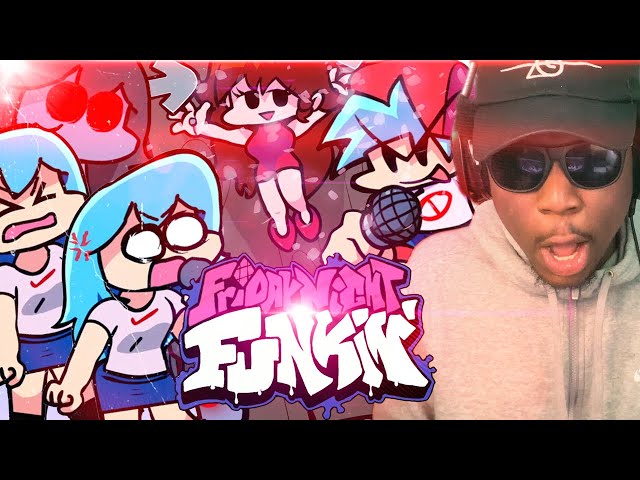 BF's NEW SIMPING FANGIRL IS CRAZY | Friday Night Funkin Vs Sky Mod [ Full Week All Endings ]