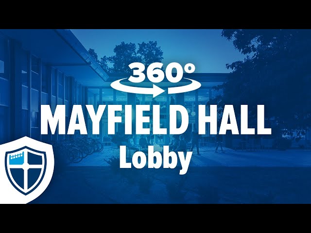 360 Tour Mayfield Residence Hall Lobby