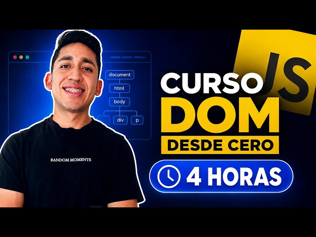 💛 Aprende y DOMINA JavaScript DOM desde CERO hasta DOMINARLO