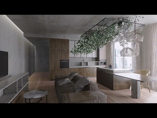 Blender Eevee Interior Visualization | Realistic 3D Animation Showcase