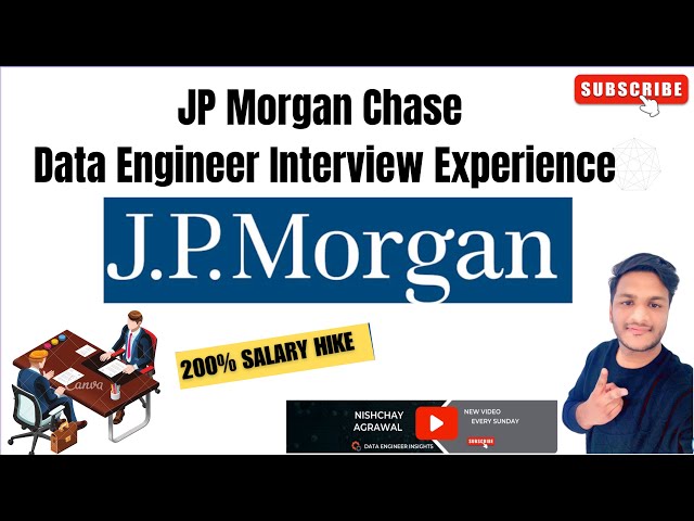 JP Morgan Data Engineer Interview Experience 🔥| Top Interview Questions | 200% Salary Hike Revealed😱