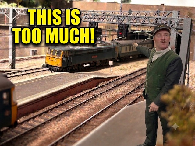 Model Railway Detailing - Is This Too Much?  HD 1080p