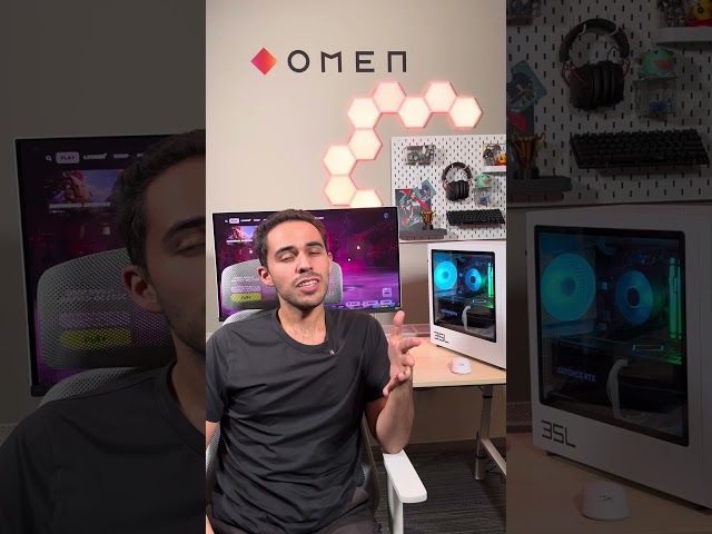 let’s see Fortnite run at max settings on an OMEN 35L 👀