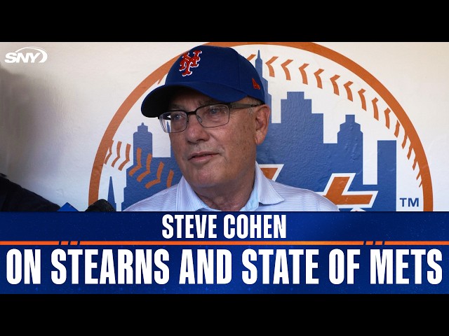 Mets owner Steve Cohen talks state of the team, support for president David Stearns