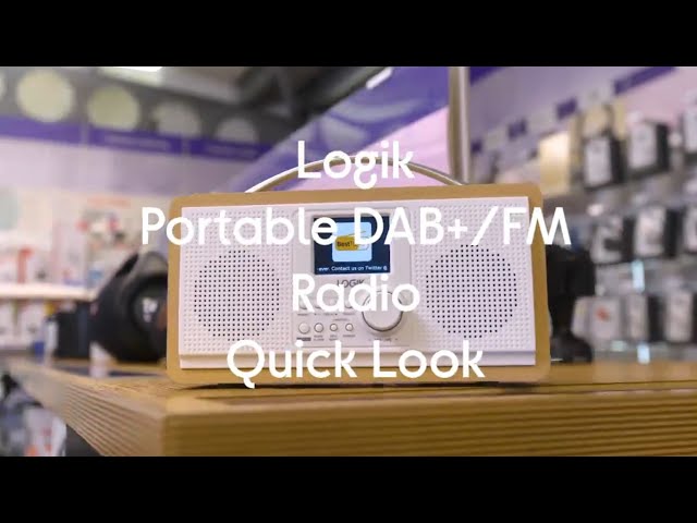 LOGIK L45DABW23 Portable DAB+/FM Radio - Quick Look