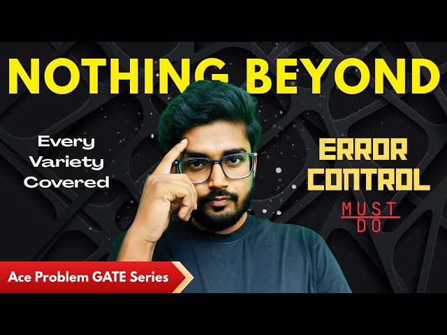 ARE YOU ABLE TO SOLVE | GATE-Level Error Detection Questions | Hamming & CRC | GATE CSE