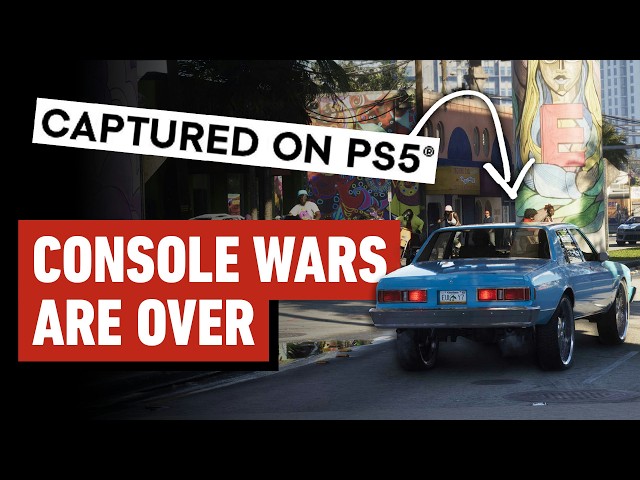 GTA 6 and Witcher 4 Prove the Console Wars Are Over, Base PS5 Won.