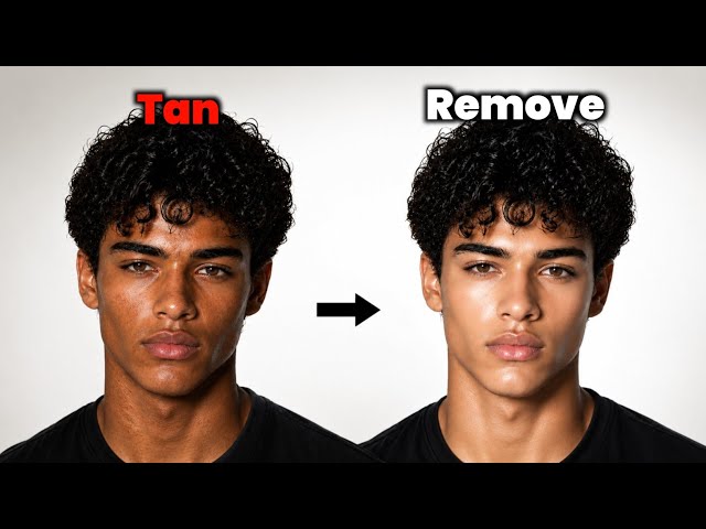 How to Remove Tan and Get Clear Skin Fast 😳