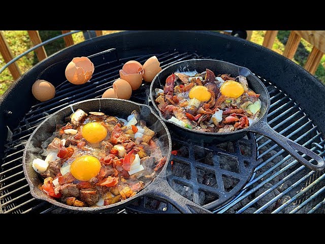 Sartén de Asada con Huevos a la parrilla | La Capital