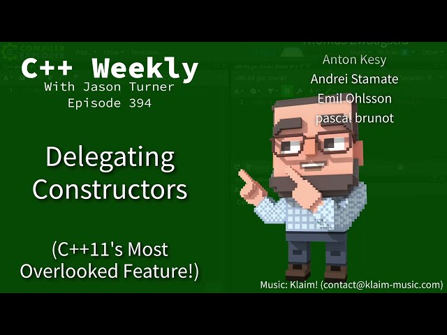 C++ Weekly - Ep 394 - C++11's Most Overlooked Feature: Delegating Constructors