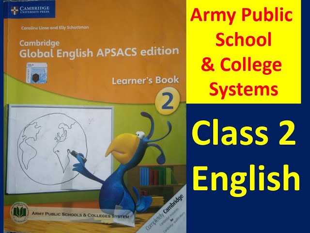 APSAC Class 2  English Ch 1 Page 9 Army Public School APS