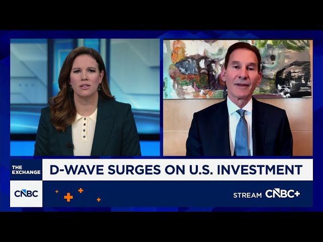 D-Wave CEO: U.S. investment accelerates our ability to scale quantum innovation