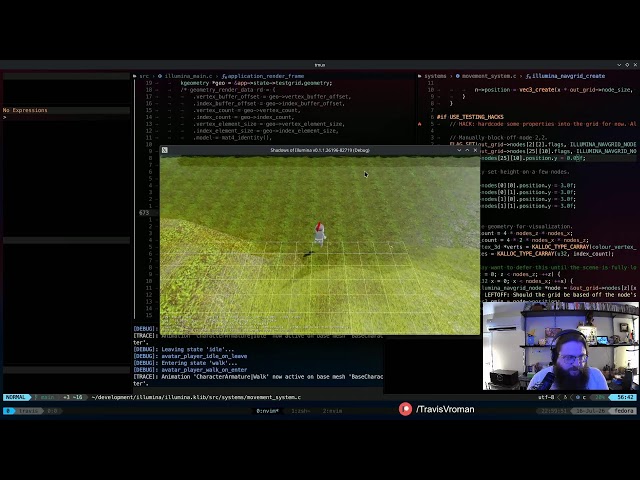 Kohi/Shadows 381: Codebase Updates, Continuing the Movement System