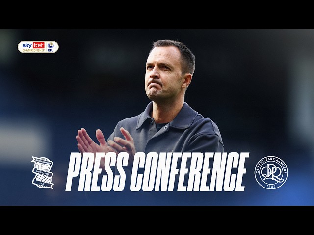 Press Conference | Chris Davies | Birmingham City v QPR