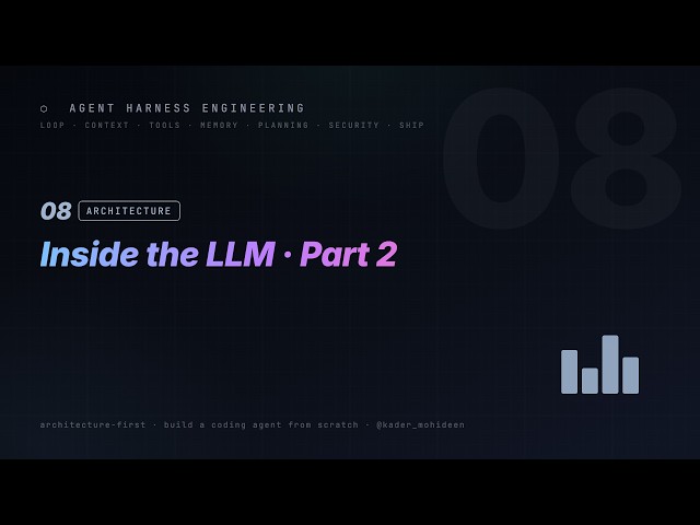 08. Context Windows & LLM Inference | Agent Harness Engineering