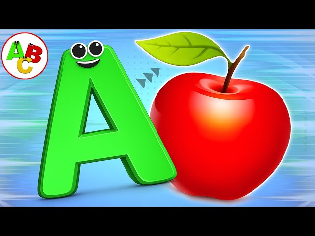 ABC Phonics Song | Learn Letter A with Apple | Preschool Preschool Learning