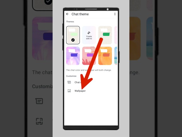 WhatsApp Chat Par Apna Photo Kaise Lagaye 😱 WhatsApp chat wallpapere for one contact #shorts #viral