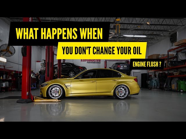 What Happens When You Don't Change Your Oil? | Engine Flush On A F80 M3
