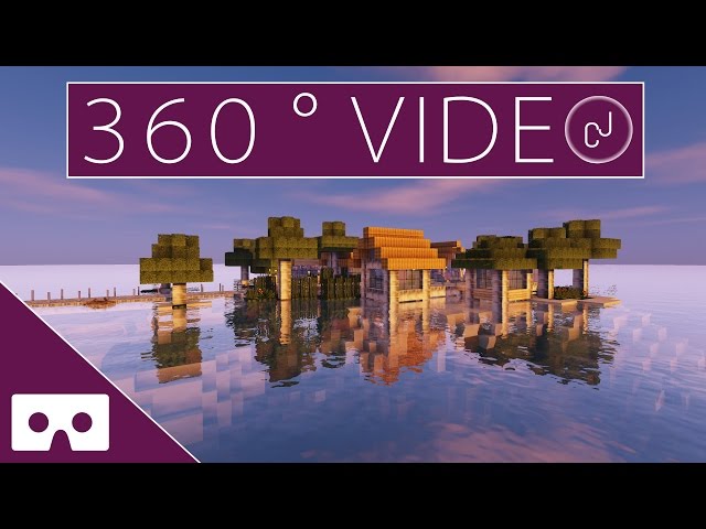 Minecraft Ocean Island 360° VR Timelapse