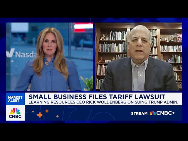 Learning Resources CEO on Trump's tariffs: I'm rapidly being liberated from my money