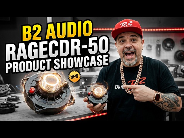 B2 Audio RAGECDR 50 Product Showcase Video