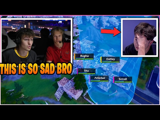 CLIX & MR SAVAGE React TO BUGHA DEVASTATED After NOT QUALIFYING For $1M EWC LAN!
